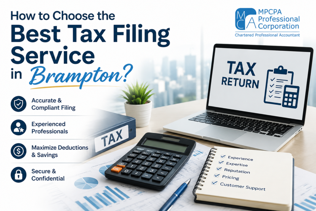 best Tax filing service for Brampton